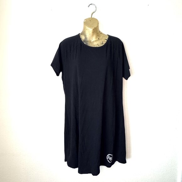 MICHAEL Michael Kors Dresses & Skirts - Michael Kors Rhinestone Logo T-Shirt Dress Black XL